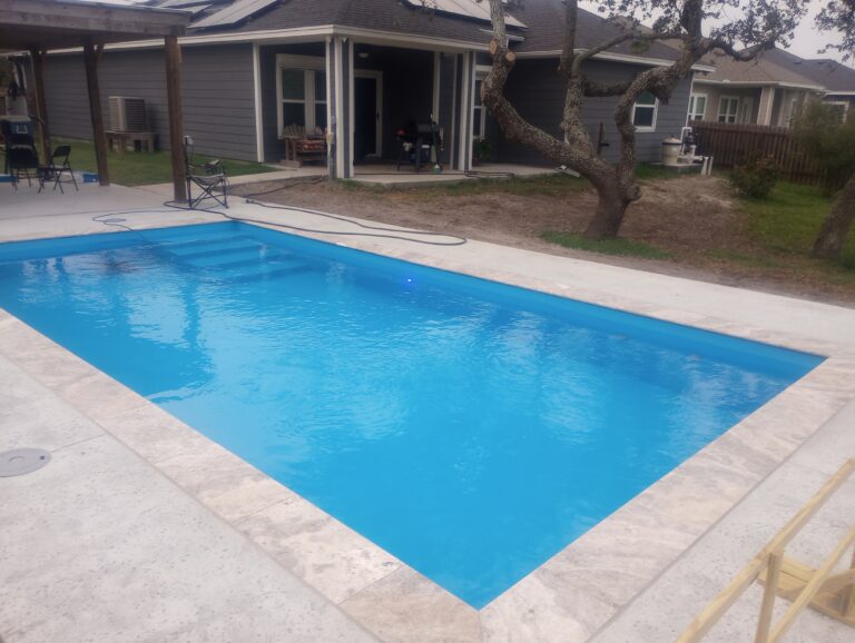 Modular inground swimming pool Corpus Christi TX